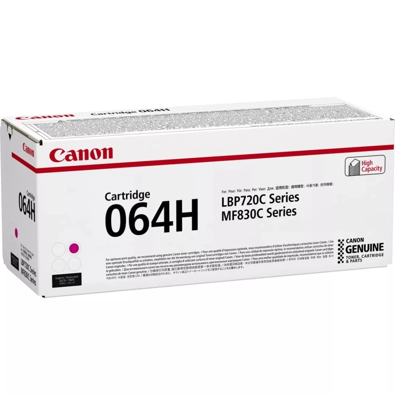 Canon 064H Cartucho de Toner Magenta Original - 4934C001