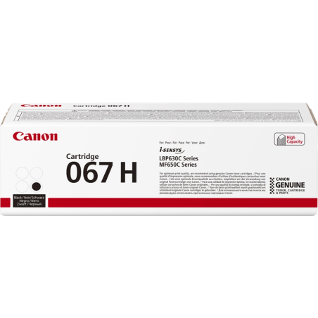 Canon 067H Negro Cartucho de Toner Original - 5106C002