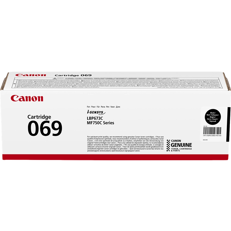 Canon 069 Negro Cartucho de Toner Original - 5094C002