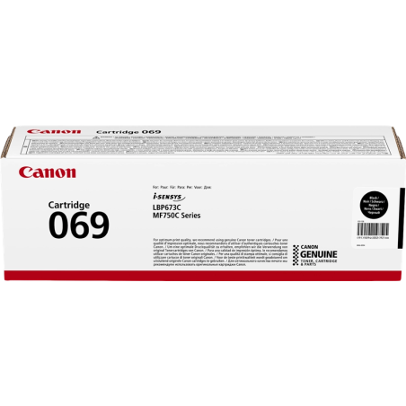 Canon 069 Negro Cartucho de Toner Original - 5094C002