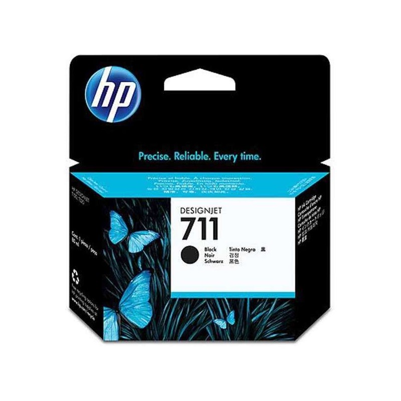 HP 711XL Tinteiro Preto Original - CZ133A