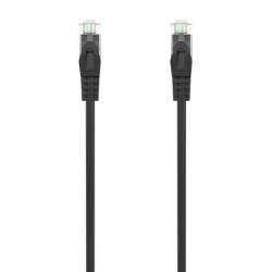 Aisens Cat.6A LSZH Patch Cable, 1m Black - A145-0587