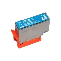 Epson 202XL Cyan Cartouche d'encre Générique - Remplace C13T02H24010/C13T02F24010