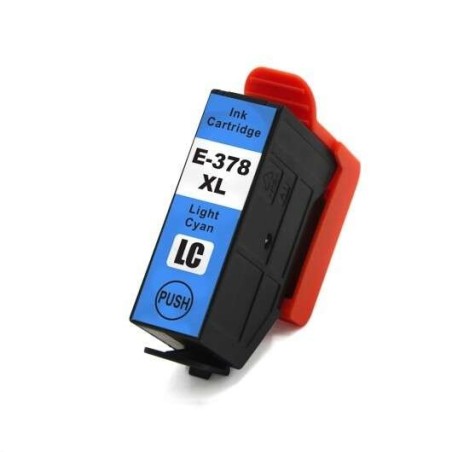 Epson 378XL Light Cyan Compatible Ink Cartridge - Replaces C13T37954010/C13T37854010
