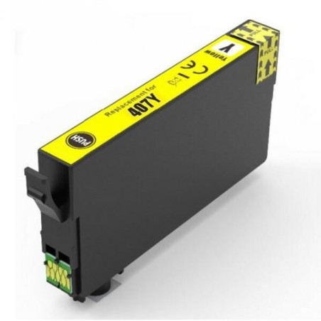 Epson 407 Tinteiro Amarelo Genérico - Substitui C13T07U440
