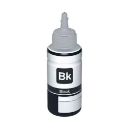 Frasco de tinta genérico preto Epson 102/103/104/105/107/T6641/T6731 - Substitui C13T03R140/C13T00S14A10/C13T00P140/