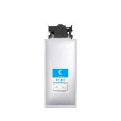 Epson T01D2/T01C2 Cyan Compatible Pigment Ink Cartridge - Replaces C13T01D200/C13T01C200