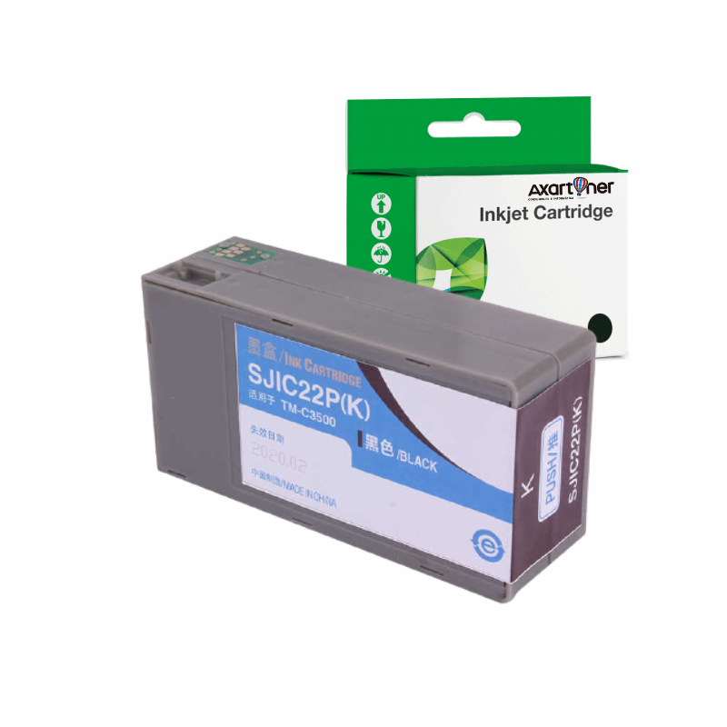 Epson SJIC33P Tinteiro Preto Genérico - Substitui C33S020655/SJIC33P(K)