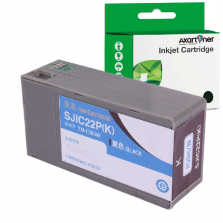 Epson SJIC33P Black Compatible Ink Cartridge - Replaces C33S020655/SJIC33P(K)