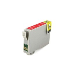 Epson T0877 Rouge Cartouche d'encre Générique - Remplace C13T08774010