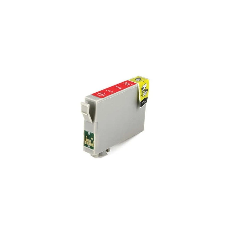 Epson T0877 Red Compatible Ink Cartridge - Replaces C13T08774010