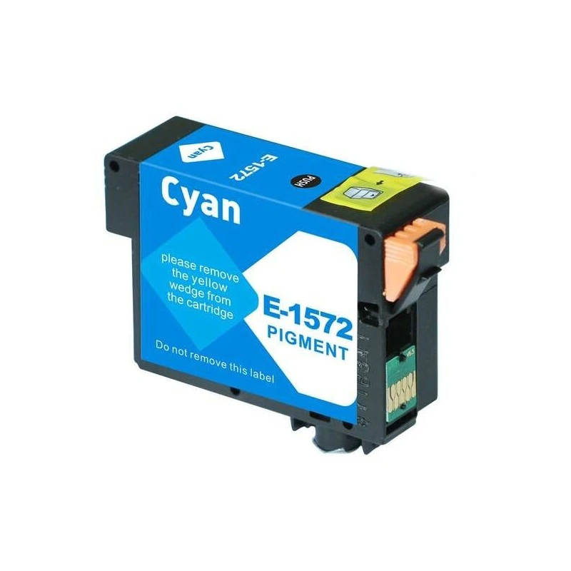 Epson T1572 Cyan Cartouche d'encre Pigmentée Générique - Remplace C13T15724010