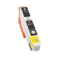 Epson T2431/T2421 (24XL) Tinteiro Preto Genérico - Substitui C13T24314012/C13T24214012