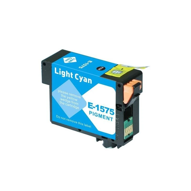 Epson T1575 Tinteiro Ciano Light Pigmentada Genérico - Substitui C13T15754010