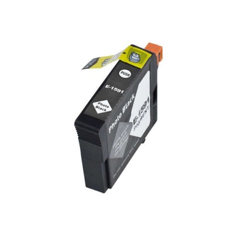 Epson T1591 Tinteiro Preto Photo Pigmentada Genérico - Substitui C13T15914010