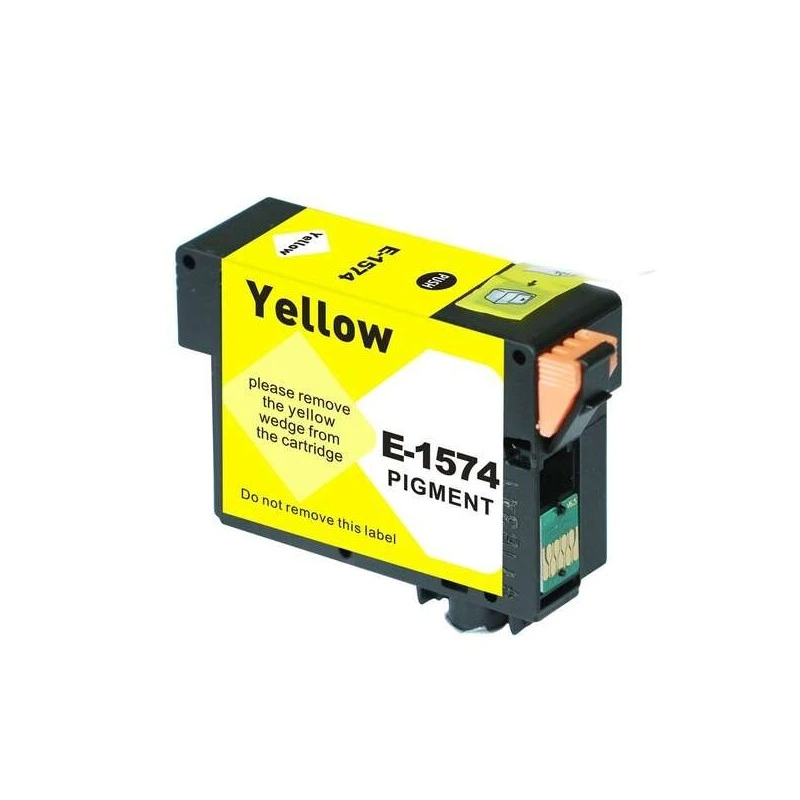 Epson T1574 Jaune Cartouche d'encre Pigmentée Générique - Remplace C13T15744010