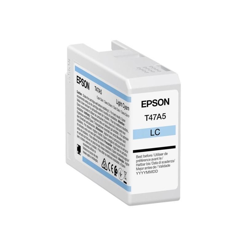 Epson T47A5 Tinteiro Ciano Light Pigmentada Genérico - Substitui C13T47A500
