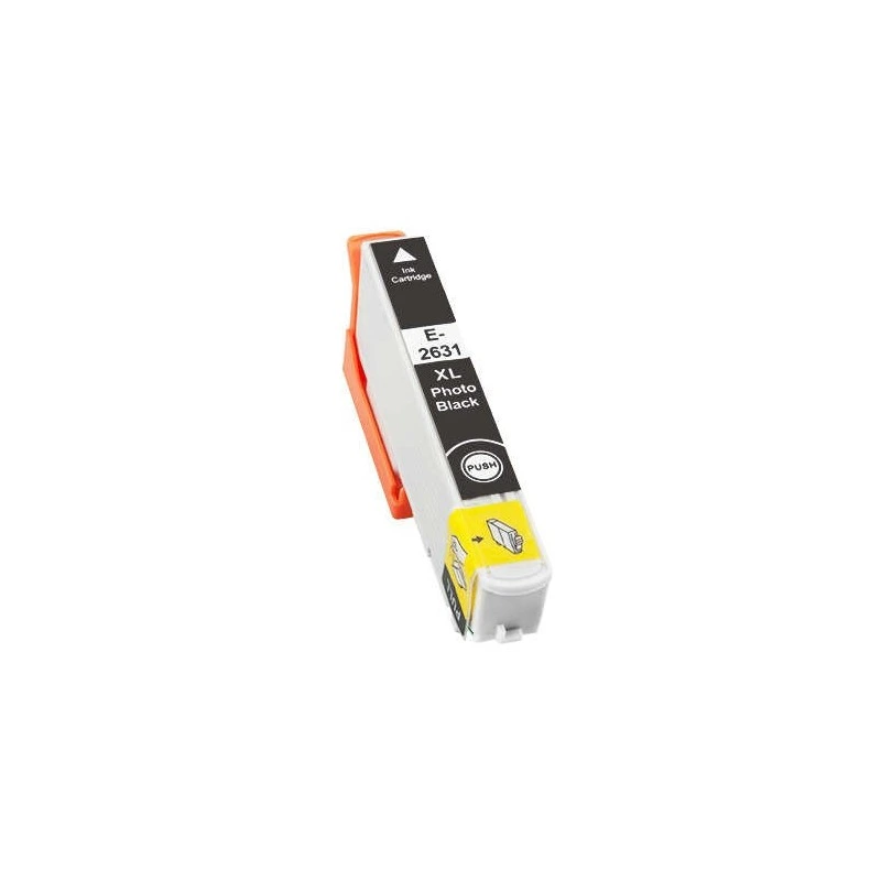 Epson T2631/T2611 (26XL) Noir Photo Cartouche d'encre Générique - Remplace C13T26314012/C13T26114012