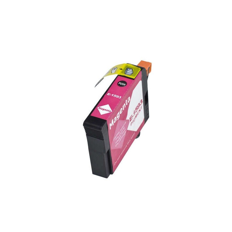 Epson T1593 Magenta Cartucho de Tinta Pigmentada Generico - Reemplaza C13T15934010