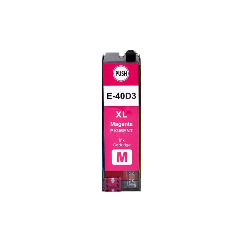 Epson T40D3 Magenta Cartouche d'encre Pigmentée Générique - Remplace C13T40D340/C13T40C340