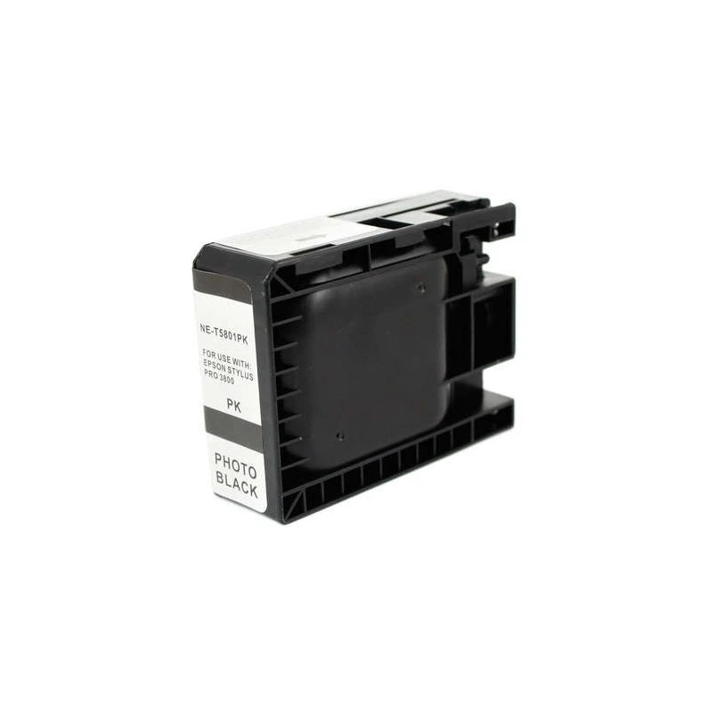 Epson T5801 Noir Photo Cartouche d'encre Pigmentée Générique - Remplace C13T580100