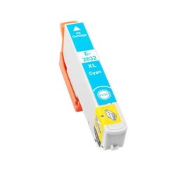 Epson T2632/T2612 (26XL) Cyan Compatible Ink Cartridge - Replaces C13T26324012/C13T26124012