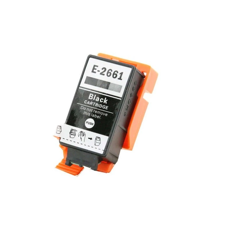 Epson T266 Negro Cartucho de Tinta Generico - Reemplaza C13T26614010