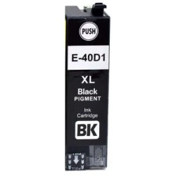 Epson T40D1 Noir Cartouche d'encre Pigmentée Générique - Remplace C13T40D140/C13T40C140