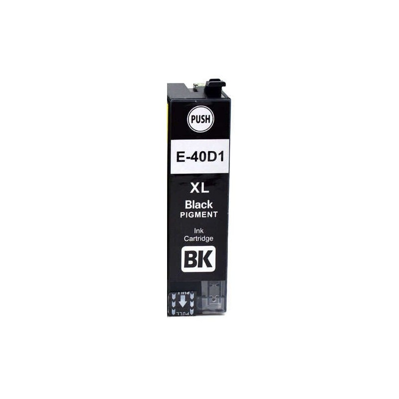 Epson T40D1 Negro Cartucho de Tinta Pigmentada Generico - Reemplaza C13T40D140/C13T40C140