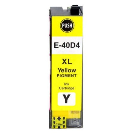 Epson T40D4 Yellow Compatible Pigment Ink Cartridge - Replaces C13T40D440/C13T40C440