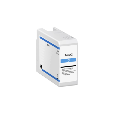 Epson T47A2 Cyan Cartouche d'encre Pigmentée Générique - Remplace C13T47A200