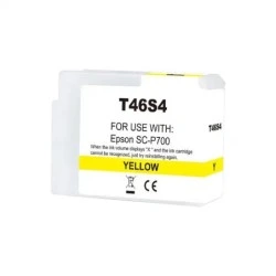 Epson T46S4 Jaune Cartouche d'encre Pigmentée Générique - Remplace C13T46S400