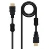 Nanocable HDMI v1,4 Cable with Male Ferrite to HDMI v1,4 with Male Ferrite 1,80m - High Speed ​​- Color Black