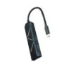 Nanocable 4 in 1 USB-C 3,0 Hub with 2x USB-A 3,0, 1x USB-C PD, 1x HDMI - Aluminum Housing - 0,15m Cable