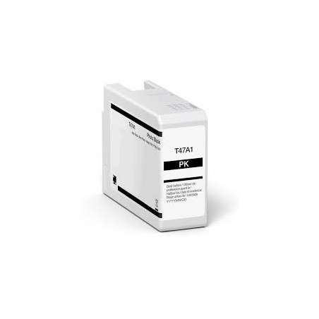Epson T47A8 Matte Black Compatible Pigment Ink Cartridge - Replaces C13T47A800