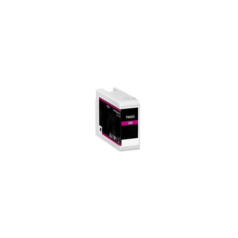 Epson T46SD Violet Cartouche d'encre Pigmentée Générique - Remplace C13T46SD00