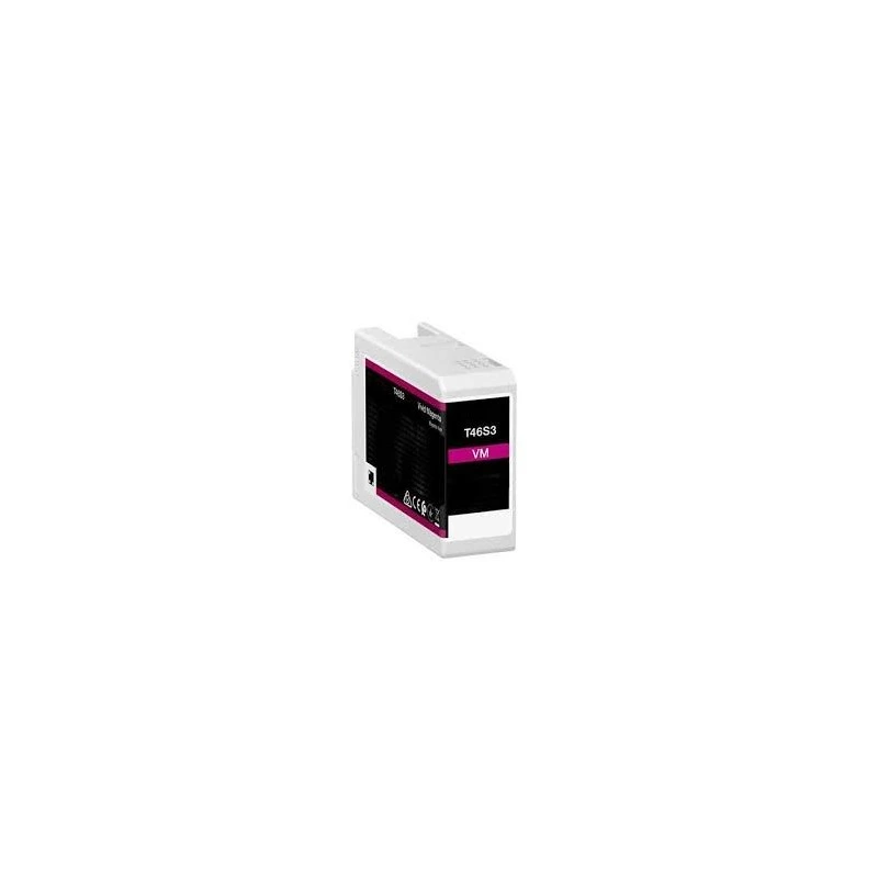 Epson T46SD Violet Cartouche d'encre Pigmentée Générique - Remplace C13T46SD00