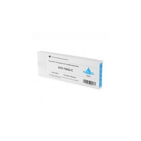 Epson T6062 Cyan Compatible Pigment Ink Cartridge - Replaces C13T606200