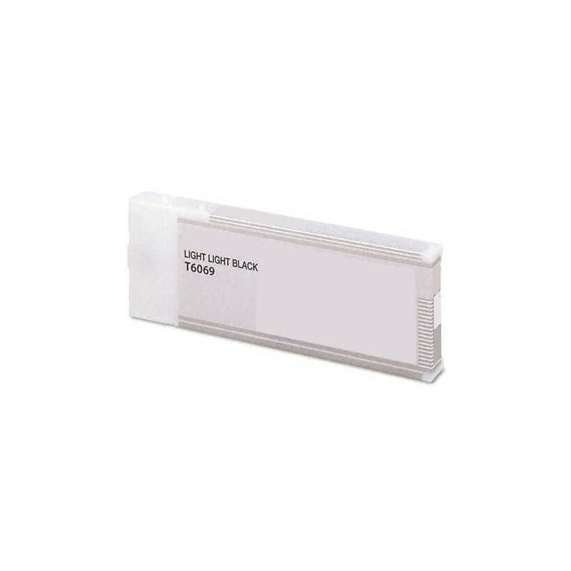 Epson T6069 Negro Light Light Cartucho de Tinta Pigmentada Generico - Reemplaza C13T606900
