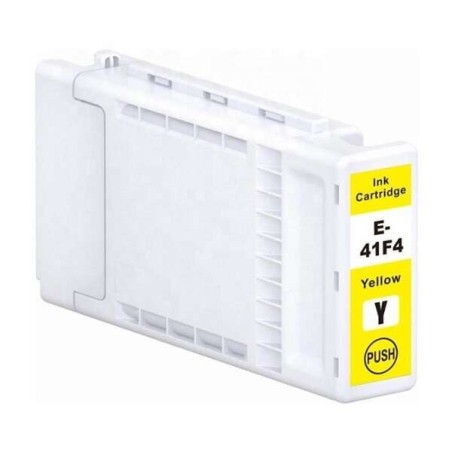 Epson T41F4/T41R4 Jaune Cartouche d'encre Pigmentée Générique - Remplace C13T41F440/C13T41R440