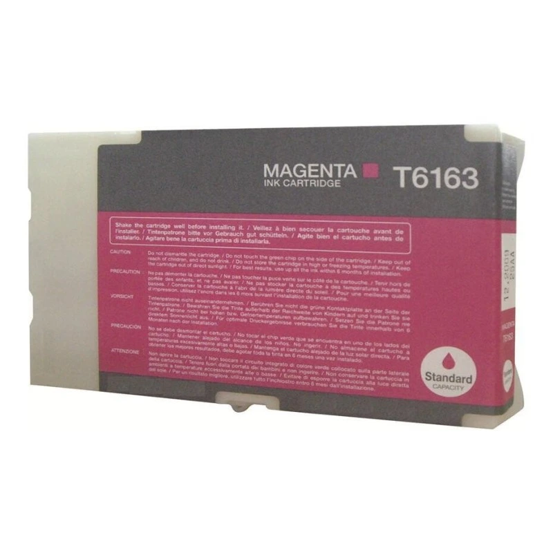 Epson T6163 Magenta Cartucho de Tinta Pigmentada Generico - Reemplaza C13T616300