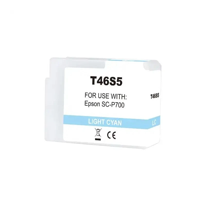 Epson T46S5 Cyan Light Cartucho de Tinta Pigmentada Generico - Reemplaza C13T46S500