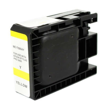 Epson T5804 Jaune Cartouche d'encre Pigmentée Générique - Remplace C13T580400