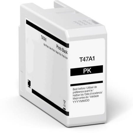 Epson T47A1 Negro Photo Cartucho de Tinta Pigmentada Generico - Reemplaza C13T47A100