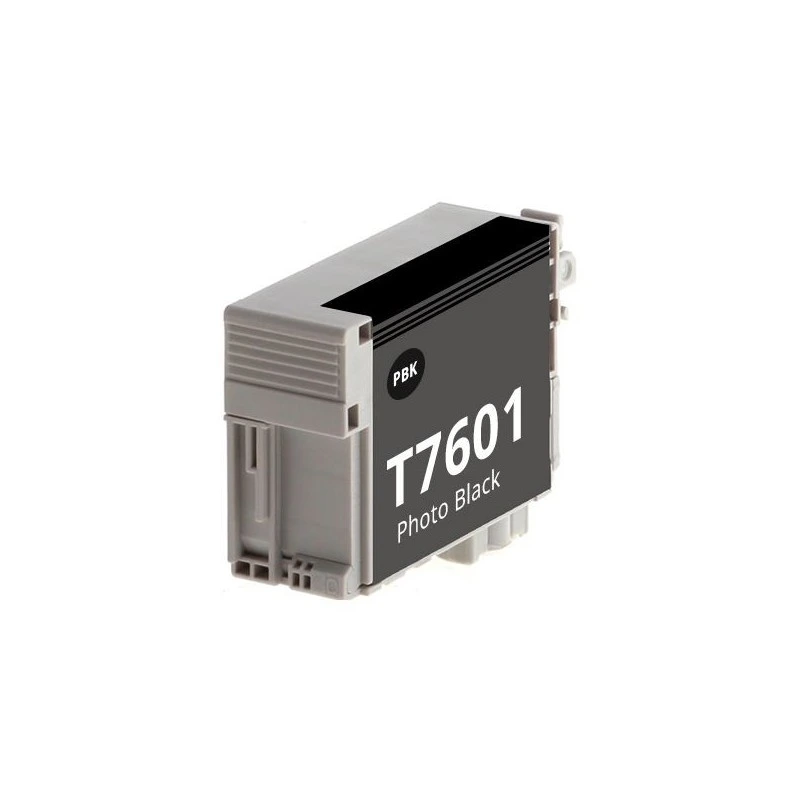 Epson T7601 Negro Photo Cartucho de Tinta Pigmentada Generico - Reemplaza C13T76014010