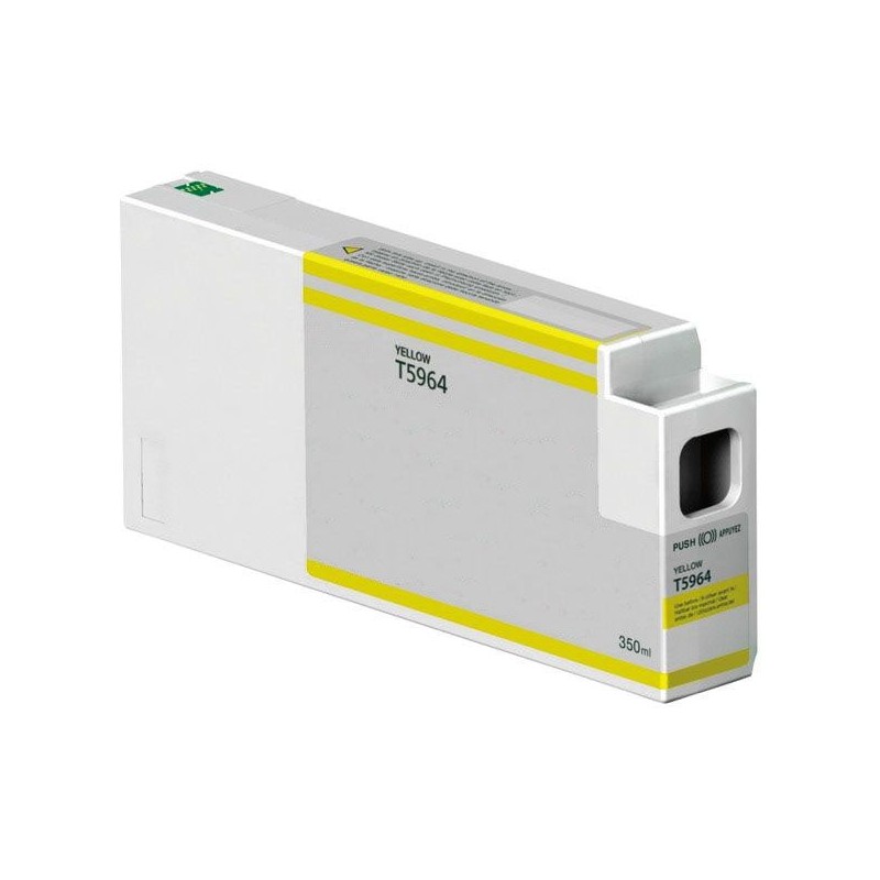 Epson T5964 Yellow Compatible Pigment Ink Cartridge - Replaces C13T596400