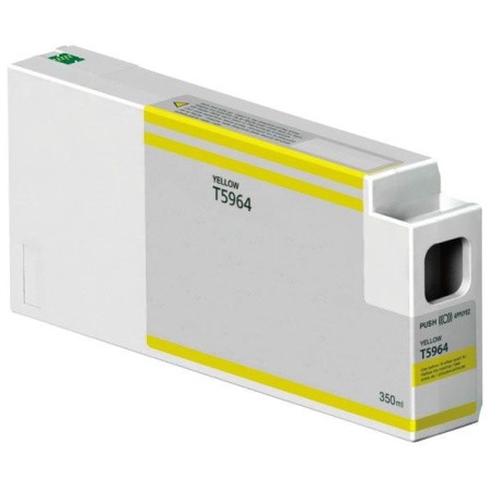 Epson T5964 Yellow Compatible Pigment Ink Cartridge - Replaces C13T596400
