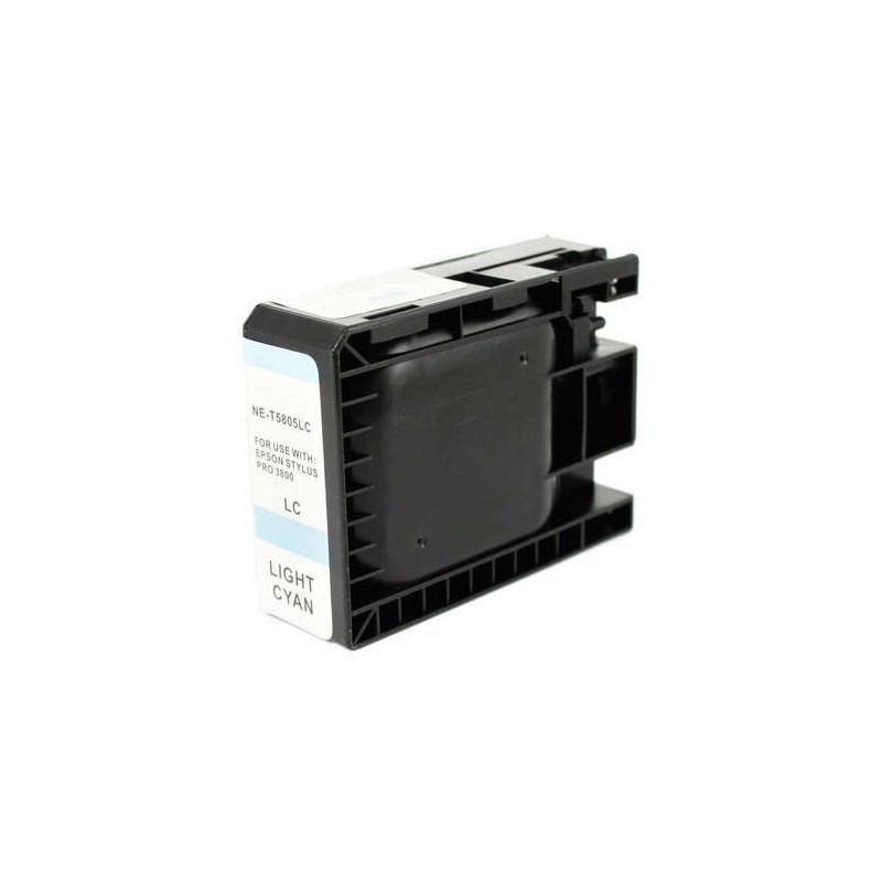 Epson T5805 Light Cyan Compatible Pigment Ink Cartridge - Replaces C13T580500