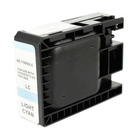 Epson T5805 Light Cyan Compatible Pigment Ink Cartridge - Replaces C13T580500