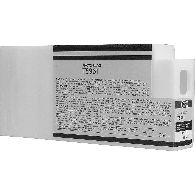 Epson T5961 Noir Photo Cartouche d'encre Pigmentée Générique - Remplace C13T596100